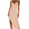 Camila Coelho Otavia Slip Dress In Blush