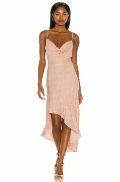 Camila Coelho Otavia Slip Dress In Blush 10 Camila Coelho Otavia Slip Dress In Blush -CAMILA COELHO Shop COEL WD148 V4