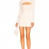 Camila Coelho Dallas Mini Dress In Off White 2 Camila Coelho Dallas Mini Dress In Off White -CAMILA COELHO Shop COEL WD190 V1