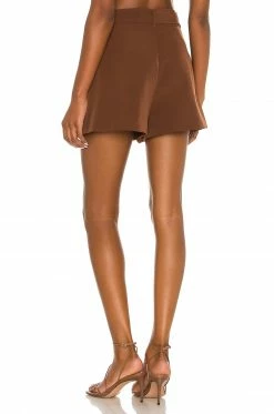 Camila Coelho Maricela Short In Dark Chocolate 8 Camila Coelho Maricela Short In Dark Chocolate -CAMILA COELHO Shop COEL WF27 V3