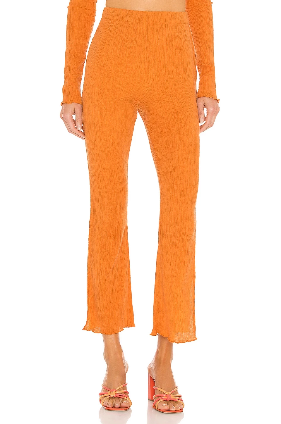 Camila Coelho Linez Pant In Sunset Orange 4 Camila Coelho Linez Pant In Sunset Orange - Image 2