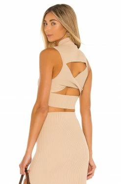 Camila Coelho Eliza Top In Beige