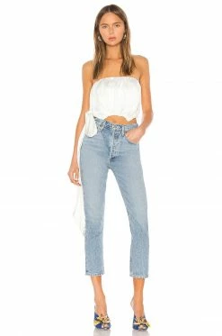 Camila Coelho Wilder Top In Ivory -CAMILA COELHO Shop COEL WS21 V4