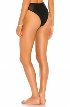 Camila Coelho Micaela High Waist Bottom In Black -CAMILA COELHO Shop COEL WX34 V3