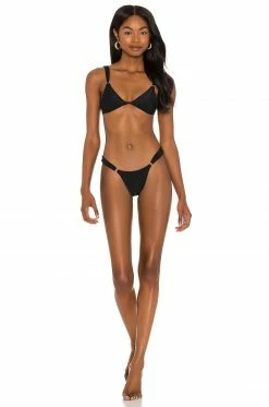 Camila Coelho Alanza Bottom In Black -CAMILA COELHO Shop COEL WX71 V4